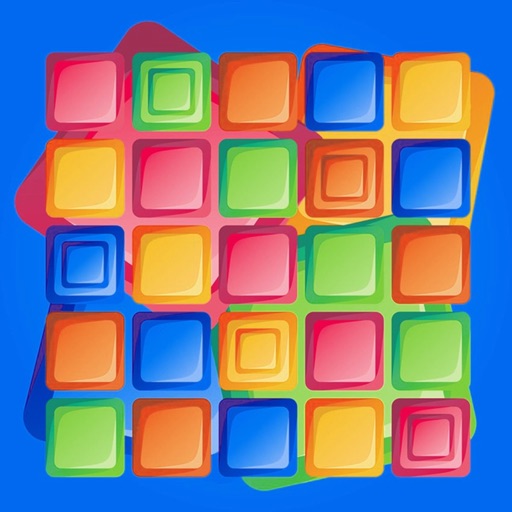 Memory Block Matches - free fun addicting matching card games Icon