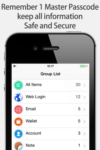 Lock Password Manager safe App screenshot 3