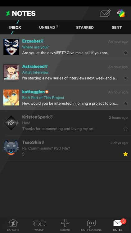 DeviantArt screenshot-4