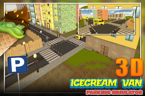 Ice Cream Van Parking Simulator 3D - Be an Expert Ice Cream Delivery Man & Test your Skills screenshot 4