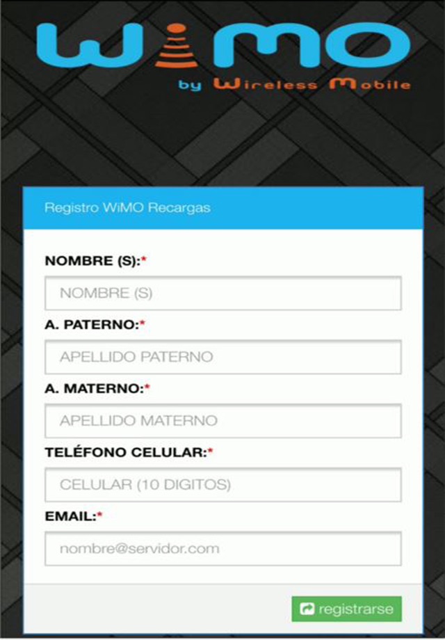 WiMO Recargas & Servicios screenshot 3