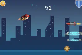 Game screenshot JetPack Pirate - Flying in The Treasure Island Game hack