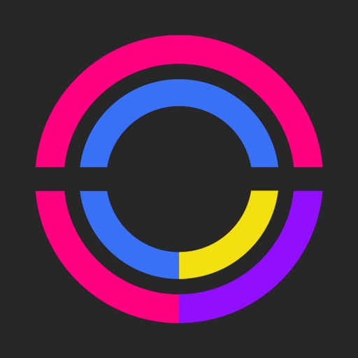 Fit 'Em - Circle, swap & change the color switch ball & triangle ( endless arcade game ) iOS App