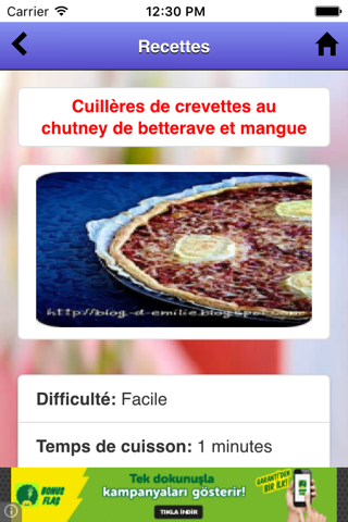 Recettes de Cuisine screenshot 3