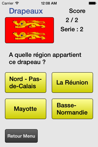 Quiz régions de France screenshot 3