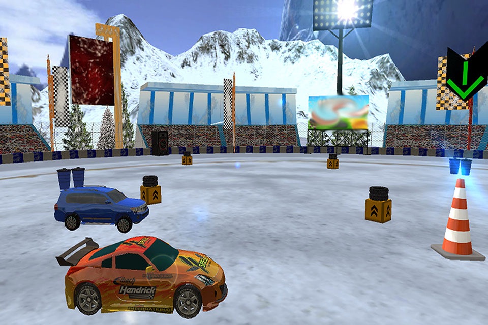 3D Cars Racing Simulator. Real Drift School Race Revolution 2016 screenshot 4