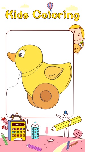 Kids Coloring - Recolor Drawing Book For Children Likes(圖2)-速報App