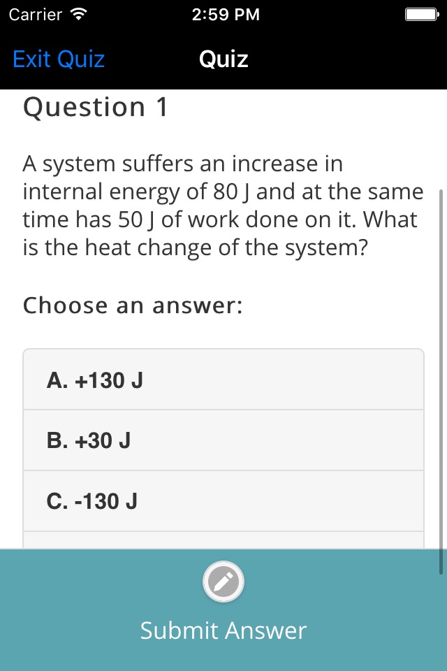 ChemQuest Chemistry Quiz screenshot 3