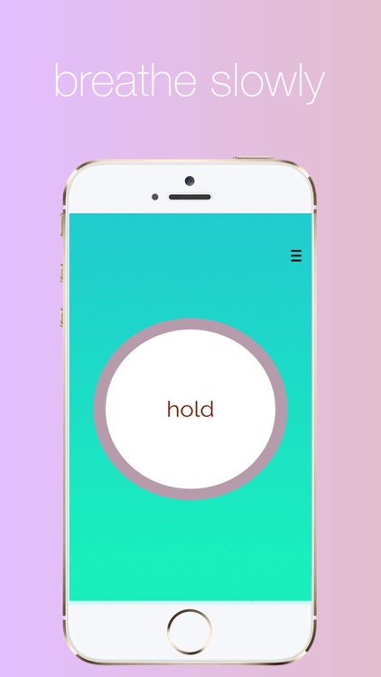 Breathe: Meditation, Mindfulness, and Stress Relief Button