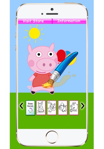 Coloring Book Pig For Kids screenshot 2
