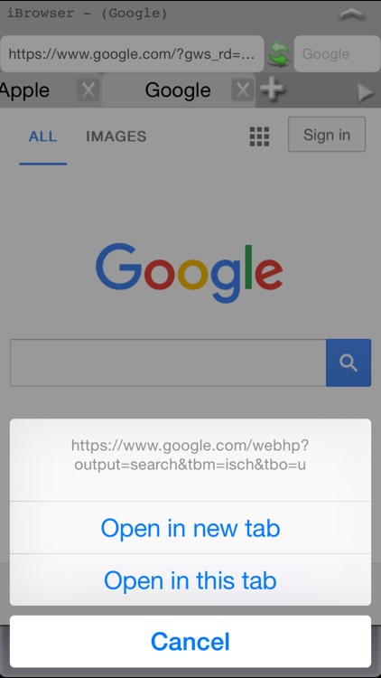 iBrowser Free - a perfect internet web browser with multi tabs and full screen