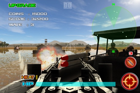 PT Boat Gunner - River Warfare Patrol Duty Simulator Game PRO screenshot 4