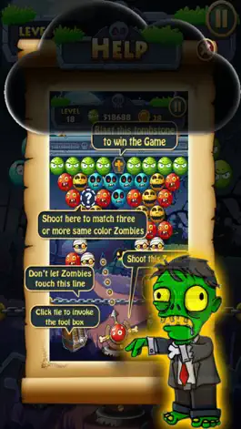 Game screenshot Special Bubble Match 3 ZomBile Free mod apk