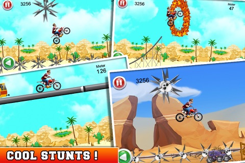 Moto-x Downhill Bike Stunt : Motocross Trials Skills screenshot 3