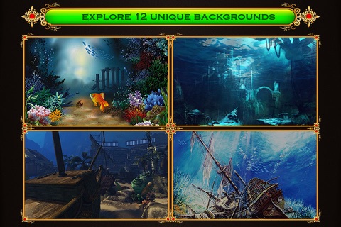 Mysterious Ocean - Hidden Objects Fun screenshot 4