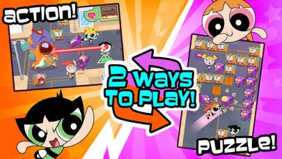 Flipped Out The Powerpuff Girls Match 3 Puzzle Fighting Action Game Apprecs