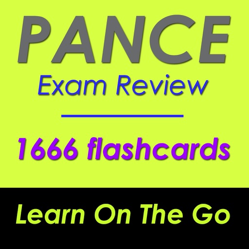 PANCE app: Physician Assistant Exam Review 1666 Flashcards & Quiz icon