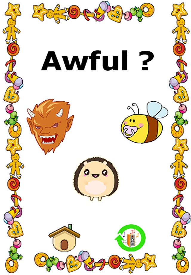 Adjectives games for kindergarden and 1st grade reading screenshot 2