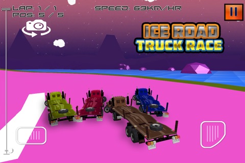 Ice Road Truck Race screenshot 2