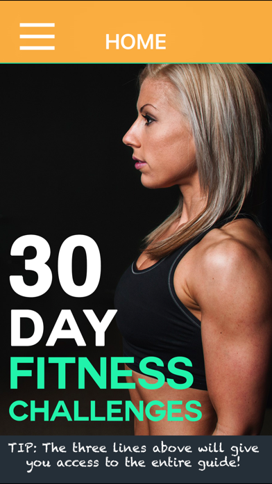 30 Day Fitness Challenges For Weight Loss & Strength Screenshot 1