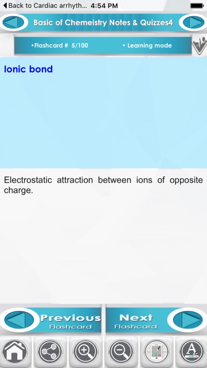 Chemistry Flashcard screenshot-3