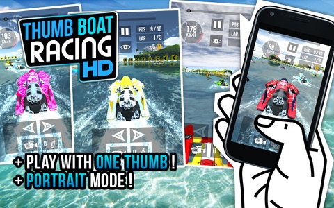 Thumb Boat Racing screenshot 3