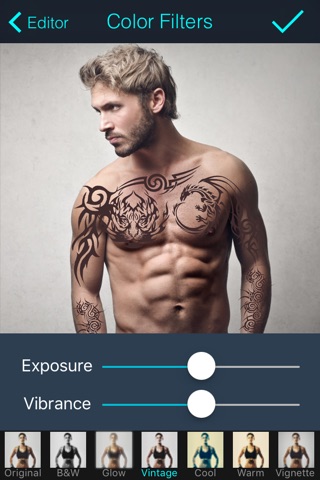 Tattoo Maker - art tattoo designer piercing booth screenshot 2