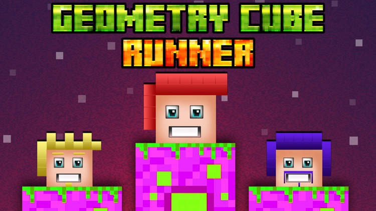 Geometry Cube Runner- Hopper dash Avoid the Red Spike