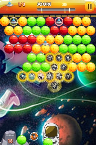Galaxy Hero Planet Shooter:Bubble Shooter Puzzle Game screenshot 4