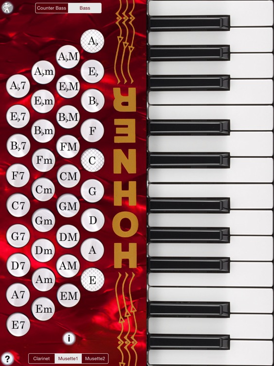 Hohner Piano SqueezeBox Accordion Pro