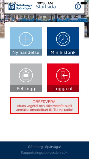 Göteborgs Spårvägar Händelse(圖1)-速報App