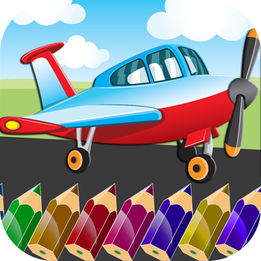 Planes Coloring iOS App