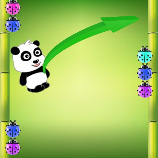 angry panda - bored panda jump icon