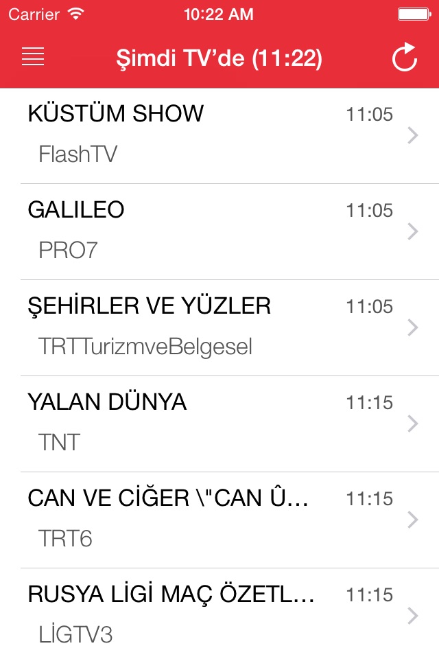 Türk Televizyonu screenshot 4