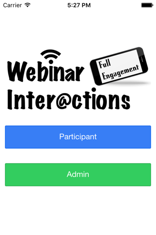 Webinar Interactions screenshot 2
