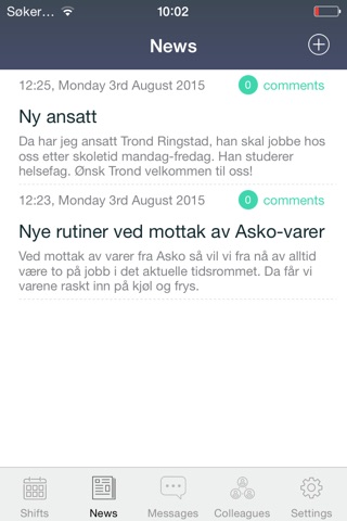 atWork app screenshot 3