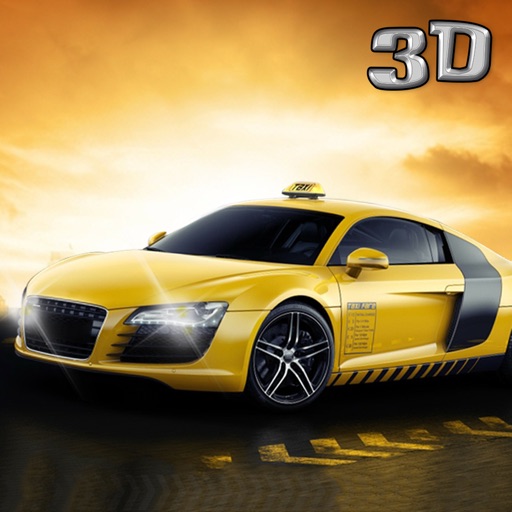 Yellow Taxi Driver City Rush 3D: Race With Time icon