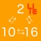 2進数・10進数・16進数の相互変換をスタイリッシュに一瞬で行うためのアプリです。