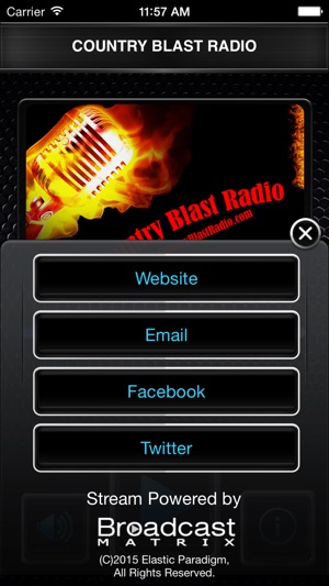 COUNTRY BLAST RADIO(圖2)-速報App