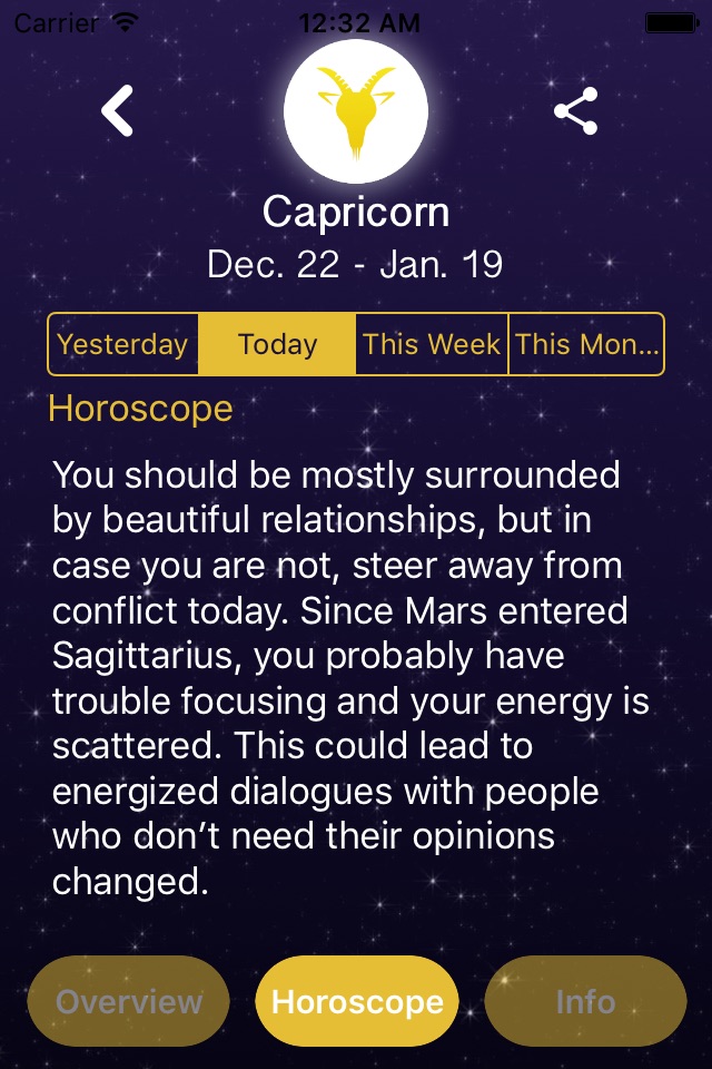 Horoscope Signs screenshot 2