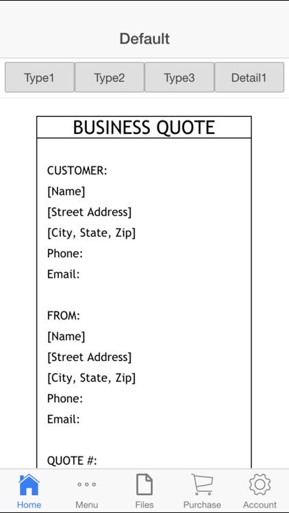 Business Quote