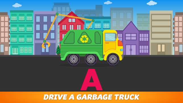 ABC Garbage Truck - Alphabet Fun Game for Preschool Toddler (圖1)-速報App