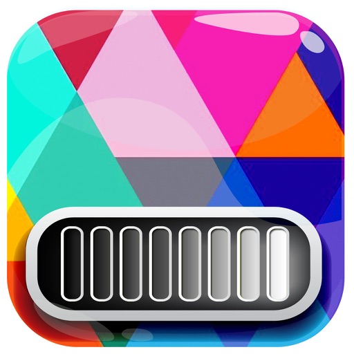 FrameLock - Flat Design : Screen Photo Maker Overlays Wallpapers Pro icon