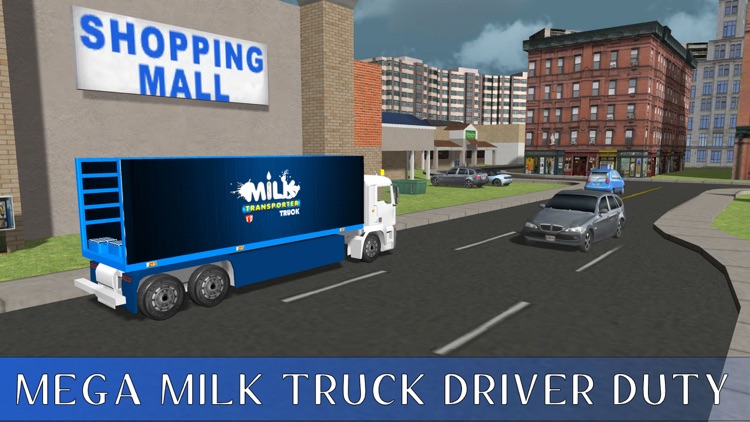 3D Milk Transporter Truck – Extreme trucker driving & parking simulator game