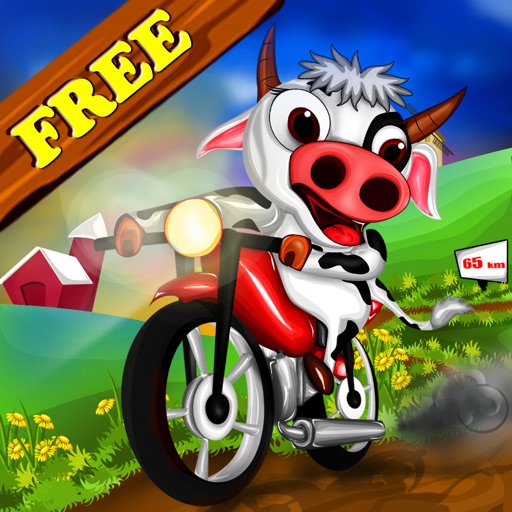 Farm Animal Champion Motocross Rally : The Gold Cup Winner - Free iOS App
