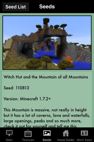 Textures, Seeds & House Guide for Minecraft screenshot 3