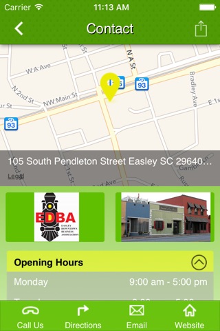 Easley Downtown Business Association screenshot 2