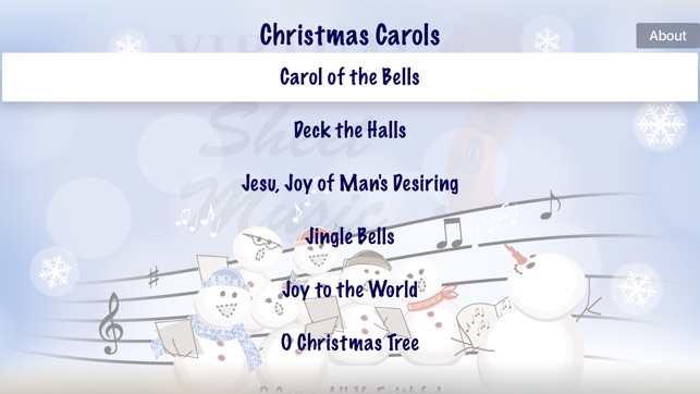 Christmas Carols by Virtual Sheet Music®