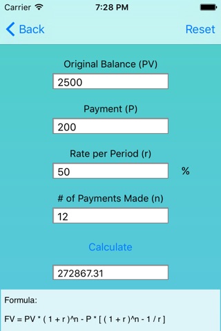 Banking Calculators screenshot 2