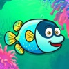 Tiny Smiley 3D Fish Race Adventure - FREE - Open Ocean Swim & Jump Paradise
